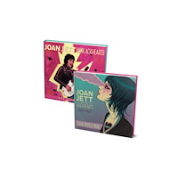 Z2 JOAN JETT & THE BLACKHEARTS - 40x40: Bad Reputation/I Love Rock 'n' Roll (inbunden, eng)