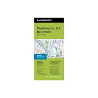 Rand McNally & Co ,U.S. Rand McNally Washington DC/Baltimore MD Regional Map