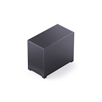 Jonsbo Jonsbo D32 STD, Midi Tower, PC, Svart, micro ATX, Mini-ITX,...
