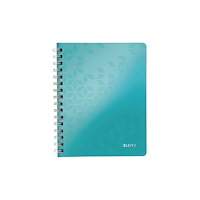 LEITZ Anteckningsbok, Leitz WOW, A5, spiralbunden, linjerad, 80 bl...