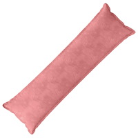 vidaXL Kudde med kudde HOUTEN Rosa 40 x 145 cm Sammet