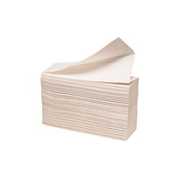 Abena Handduksark Abena® 114116, Z-vik, 2-lagers, vit, förpackning...