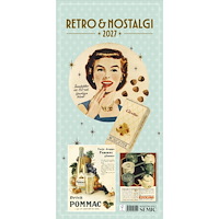 Bokförlaget Semic Retro & nostalgi 2027 : Väggkalender (bok, spiral)
