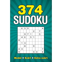 Tukan Förlag 374 sudoku : medel+svårt+extra svårt (häftad)