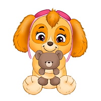 Paw Patrol Paw Patrol Gund Snuggle-Up Skye 24 cm