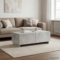 vidaXL Kaffeebord Betonggrå 102 x 50,5 x 35 cm Konstruerat trä