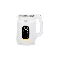 ADLER Adler AD 1305WG, 1,7 l, 2200 W, Transparent, Guld, Vit, Glas...