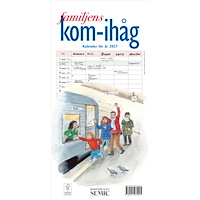 Bokförlaget Semic Familjens kom-ihåg-kalender 2027 (bok, spiral)