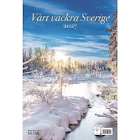 Bokförlaget Semic Vårt vackra Sverige. Almanacka 2027 (bok, spiral)