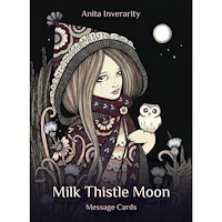Anita Inverarity Milk Thistle Moon: Message Cards