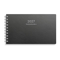 Burde Veckokalendern Eco Line 2027 svart