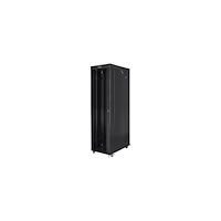 LANBERG Lanberg FF01 series - rack - 800 x 1200, platt pack, med glas dörr, V2 - 47U
