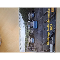 Trafik-Nostalgiska Förlaget Göteborgs Trafikalmanacka 2027 (bok)