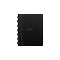 Clairefontaine RhodiActive Greenbook - anteckningsblock - A5+ - 160 x 210 mm - 80 ark
