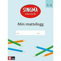 Pia Agardh Singma matematik åk 1-3 Min mattelogg (10-pack) (häftad)