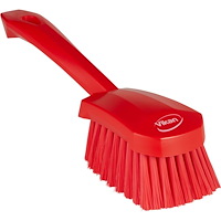 Vikan Diskborste, Vikan, 27 cm, röd, polyester/PP/rostfritt stål,...