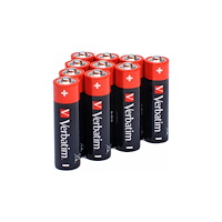 VERBATIM Verbatim batteri - 8 x AA / LR06 - alkaliskt