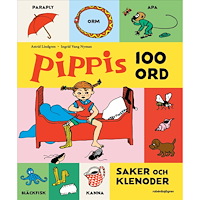 Astrid Lindgren Pippis 100 ord, saker och klenoder (bok, board book)