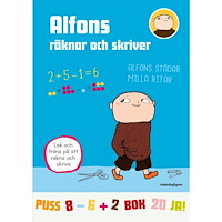 Gunilla Bergström Alfons räknar och skriver (häftad)