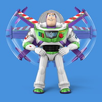 Pixar Toy Story Pixar ToyS Startklar Hi-Tech Buzz 30cm