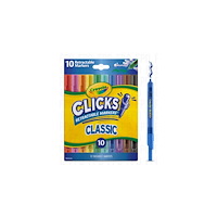 CRAYOLA Crayola Clicks Infällbara Tuschar 10 st