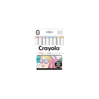 CRAYOLA Crayola Konsttuschar 8 st Pastell