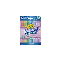 CRAYOLA Crayola Clicks Infällbara 10 st Pastell
