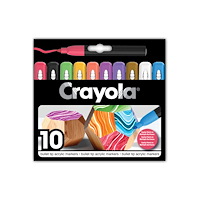 CRAYOLA Crayola Kulspets Akrylpennor 10 st