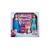 MATTEL Disney Frozen Disney Frost Systrarnas pyjamaspartyset med An...
