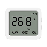 Xiaomi Xiaomi Smart Temperature and Humidity Monitor 3 Mini - temperatur- och fuktighetssensor - Bluetooth 5.0 LE