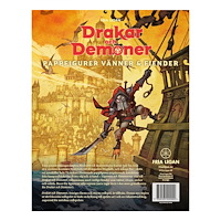Fria Ligan Drakar och Demoner pappfigurer Vänner & fiender (bok)