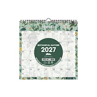 Willow Creek Press Botanical Nature 2027 12" x 12" Spiral Wall Calendar (bok, spiral, eng)