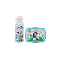 PEERS HARDY LUNCH BOX + ALUMINIUM CANTEEN 500ML GABBYS DOLLHOUSE