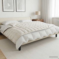 vidaXL Viktad Filt Vit 140 x 200 cm 6 kg 100% Bomull 205T