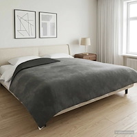vidaXL Viktad Filt Antracit 200 x 220 cm 13 kg 100% Bomull 205T