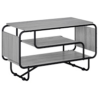 vidaXL TV-bänk 80 x 36 x 45 cm Grå Sonoma Konstruerat trä