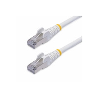StarTech.com StarTech.com 50cm White CAT8 Ethernet Cable, Snagless, S/FTP, 25G/40G - patch-kabel - 50 cm - vit