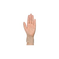 Abena Abena - handskar - storlek: 8-9 - large - vinyl - transparent (paket om 100)