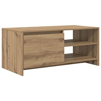 vidaXL Soffbord Artisan-ek 102 x 50 x 45 cm Träkomposit