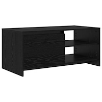 vidaXL Soffbord Svart ek 102 x 50 x 45 cm Träkomposit