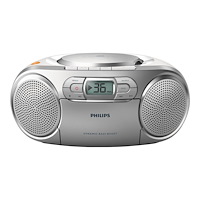 Philips Philips AZ127 - boombox - CD, Cassette