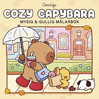 Coco Wyo Cozy Capybara : Mysig och gullig Cozy Coloring målarbok från Coco Wyo (häftad)