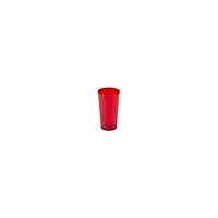 Multi Glas 485 ml Ø8xH14,6 cm SAN med utvändigt mönster Ruby röd,...