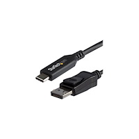 StarTech.com StarTech.com USB C till DisplayPort 1.4-kabel på 1,8 m ‒ videoadapterkonverterare USB Type-C till DP 1.4 Alt-läge för 4K...
