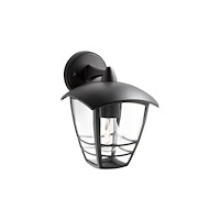 Philips Philips myGarden Creek - vägglampa - E27 - lykta - svart