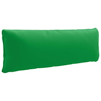 vidaXL 1-delad ryggkudde PUTTEN 100% Polyester Grön 120 x 40 x 15 cm