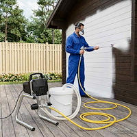 vidaXL Spolningsfri färgspruta 10 m sprayslang 220V 2L/min 227 bar