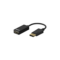 SINOX Sinox DisplayPort adapter. 0,1m. Svart, DisplayPort, HDMI, 0...