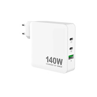 Sinox beslag Sinox PRO väggladdare 2xUSB-C 1xUSB-A 140W. Vit, inomhus, US...