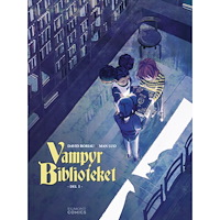David Boriau Vampyrbiblioteket (bok, kartonnage)